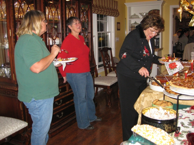 Vicki Hollowell, Betty Miller, and Alinda Bolden