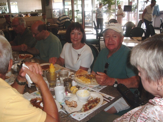 Terry Shope, Dan Nardi, Kathy & Chuck Baker, Angie Baker - July 2011