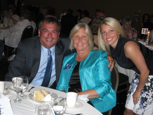 The Scola family - John, Tami, and daughter Allie.
