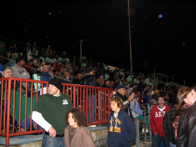 Fans were under the watchful eye of our security team.