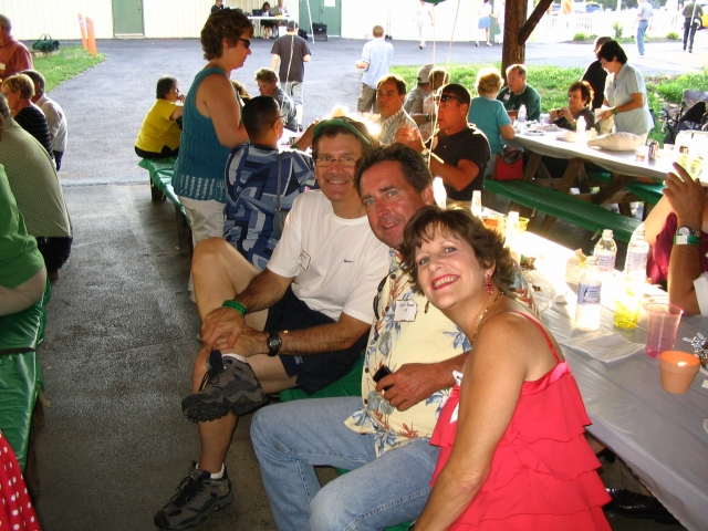 Matt Boland, Class of 77, and friends.