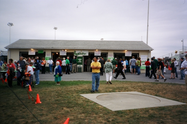 Registration area prepares to greet 1,100 + people.