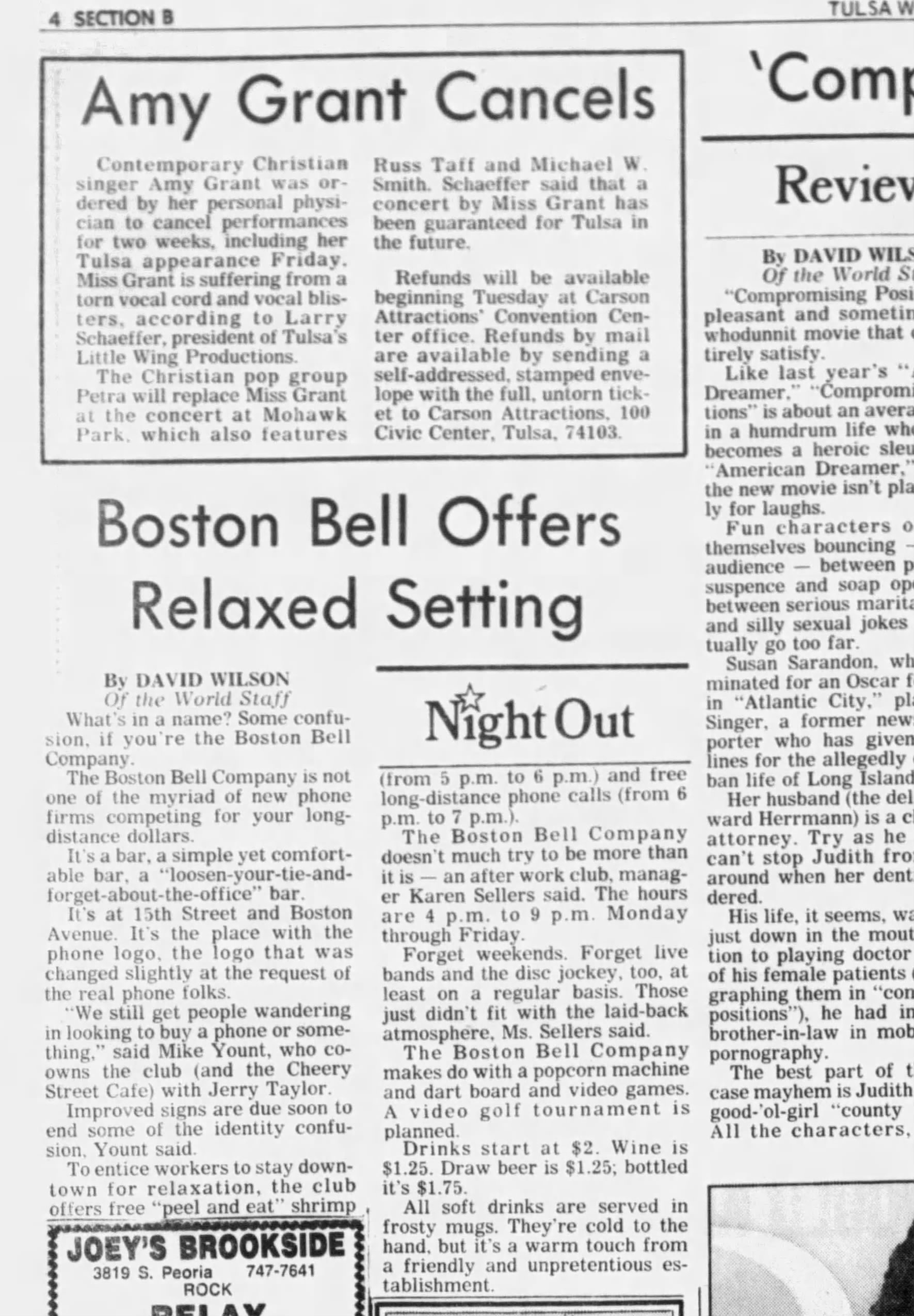 newspaper clipping