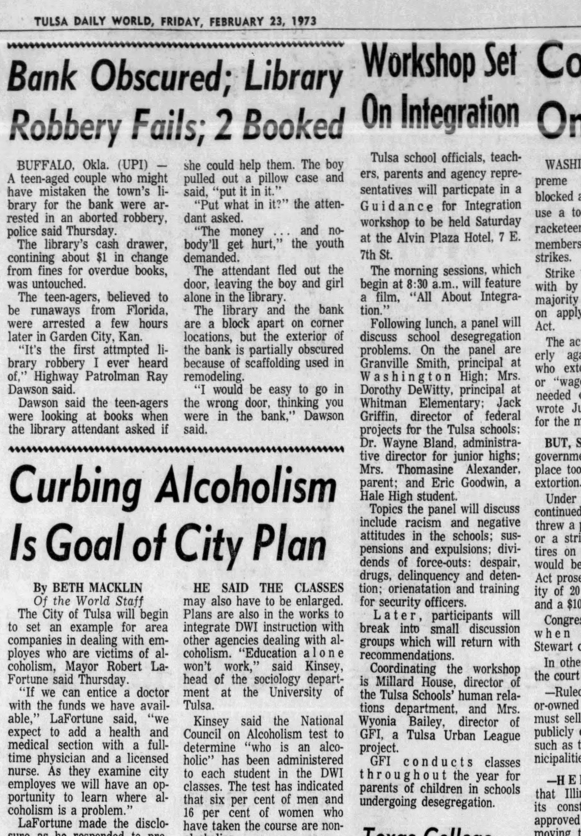 newspaper clipping