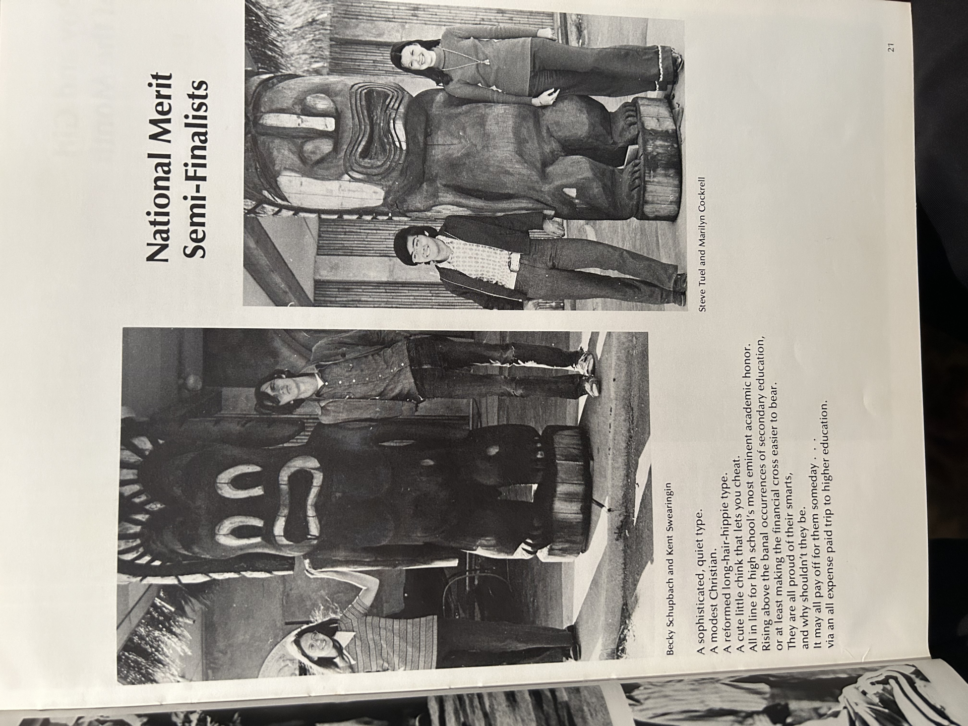 News Articles and pages of our yearbook