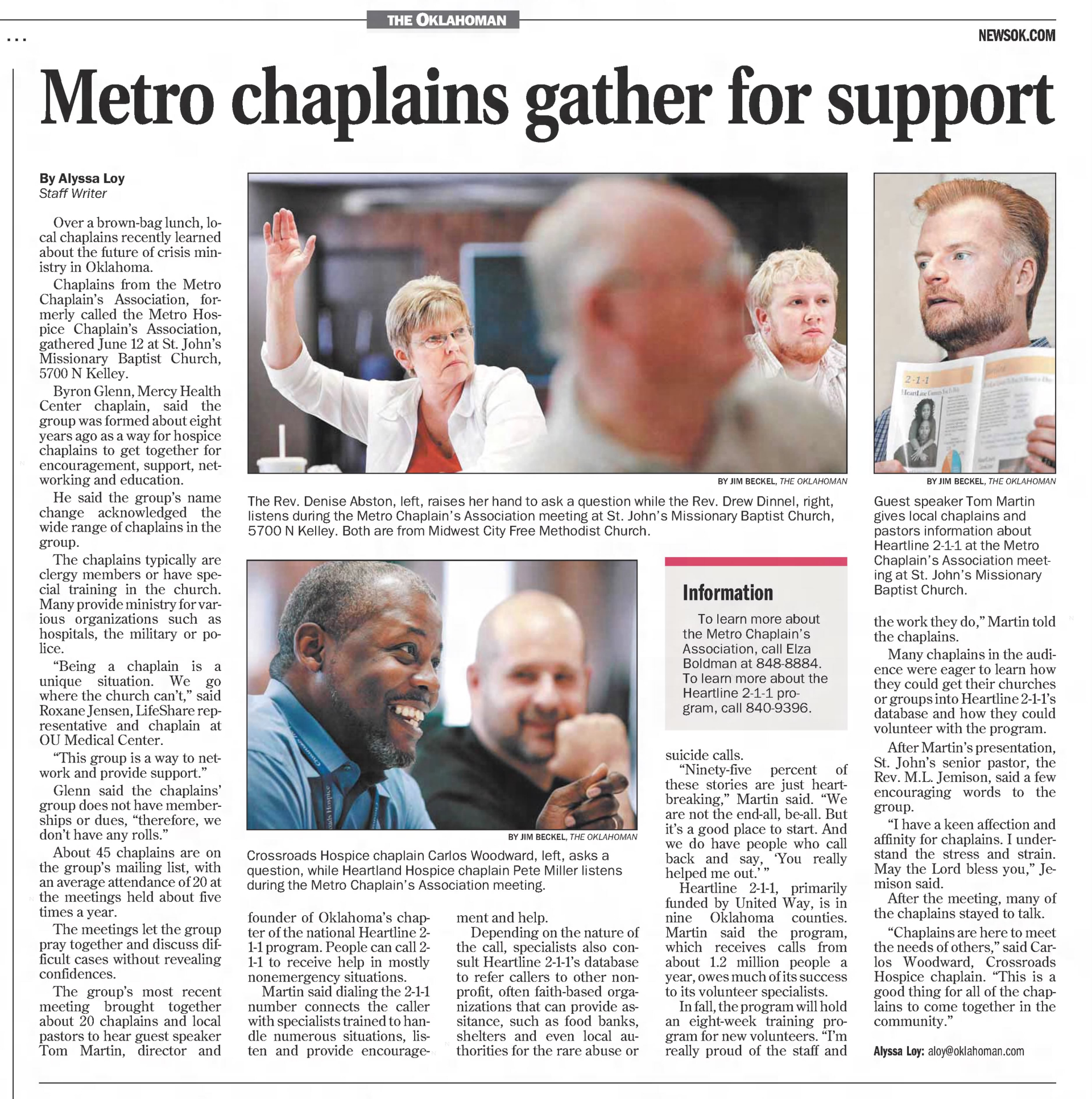newspaper clipping