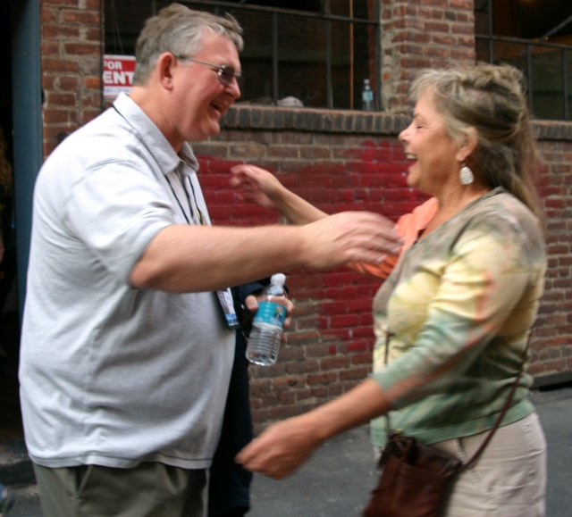 Jim Larson and Jill Bennett