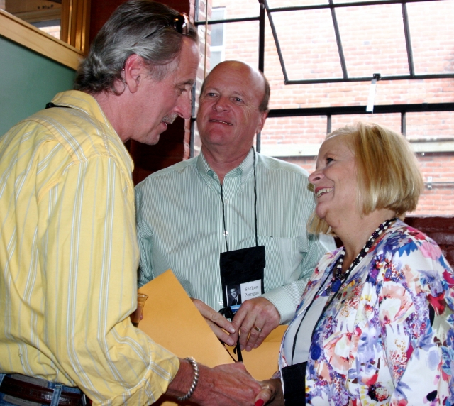 Dennis Rice, Shelton Perrigan and Mrs. Perrigan