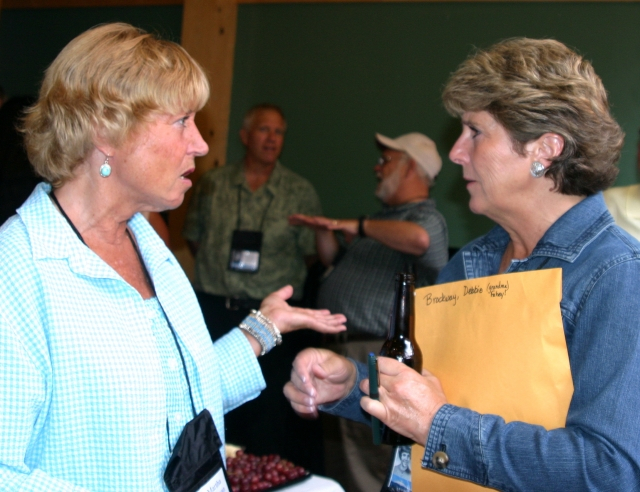 Martha Hoffman Roof and Debbie Brockway Fahey