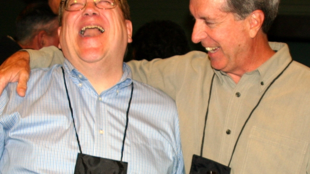 Dennis Koho and Tom Riley