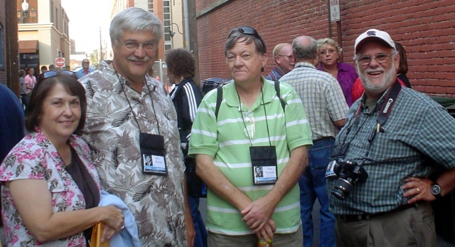 Jan and Bill Shaffer, Tom Pickens, Dave Simpson