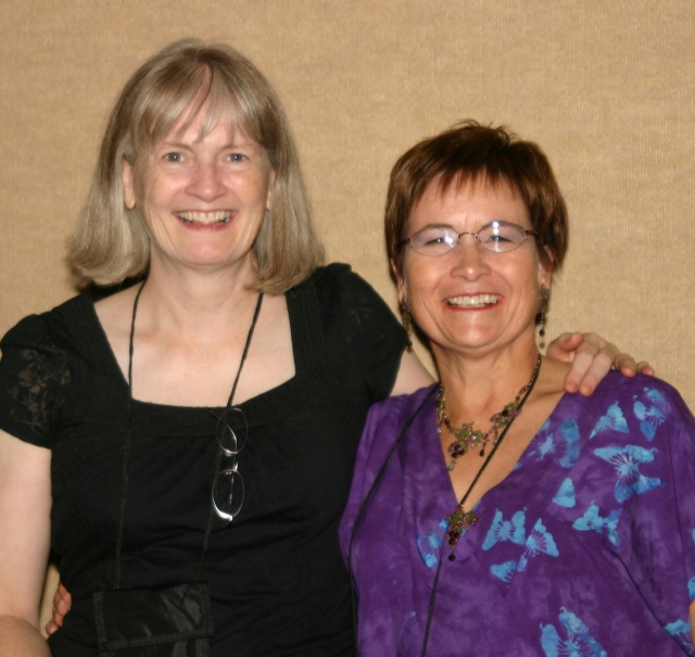 Alison Foley Young and Sheila Meyers