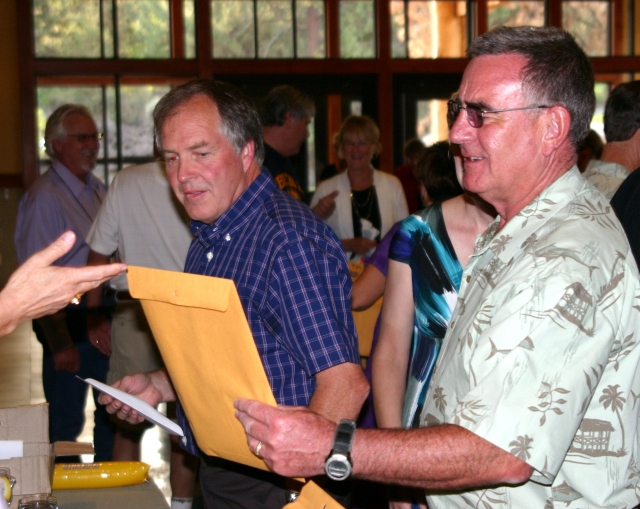 Phil (Butch) DeGree and Mike Johnson