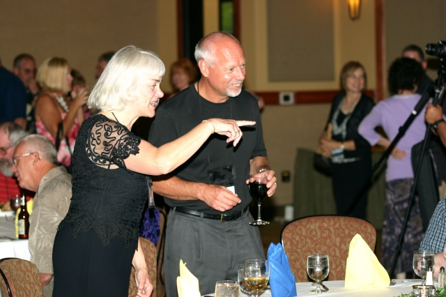 Julie Gray Nash and her guy Mr. Nash