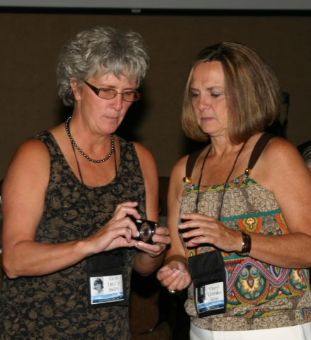 Linda DeGree Bailey and Cheryl Cribbins Scott