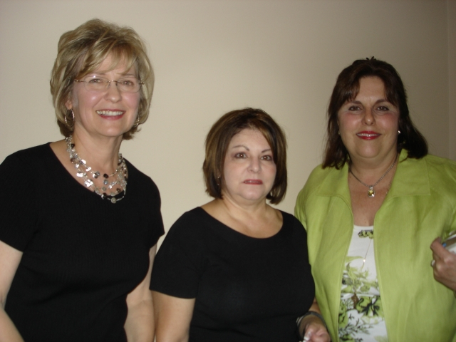 Karen Cobb, Debbie Angonia and George Ann Rivers