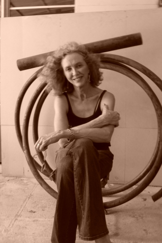 Abigail caught in time on photo shoot