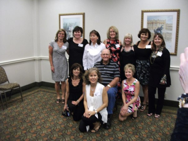2010- 35-year Reunion, Coach Meadows, Cheerleaders