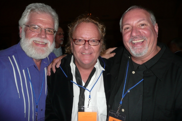 Chip Kramer, Cliff Johnson and Charley Lerner of the Rising Sons