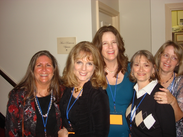 Sandy King, Fran Krasnow, Mimi Danly, Jean Hospodar and Paula Corlett