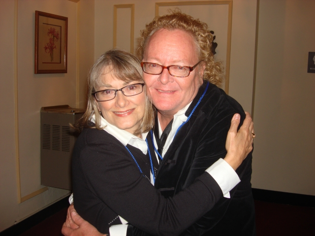 Jean Hospodar and Cliff Johnson