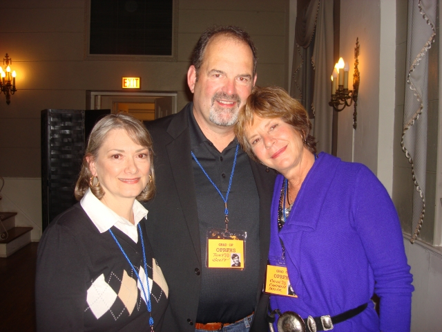 Jean Hospodar, Tony Scott and Chloe Cantwell