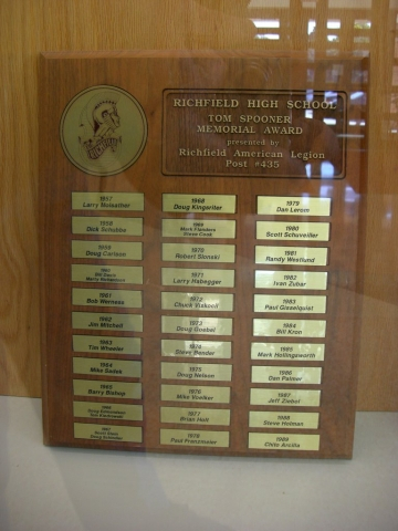Tom Spooner Memorial Awards