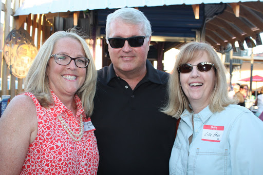 2015 40th Reunion - Betsy Broxton Mifsud, Ray Garner, Lisa Page