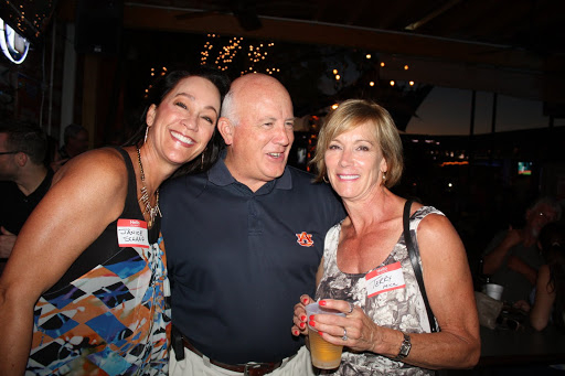 2015 40th Reunion - Janice Schaap Johnson, Phil Riddick, Terry Price Whitcher