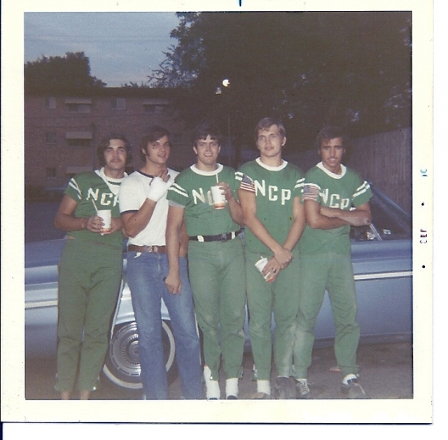 NCP softball-John Conmey,Larry Espisito,Pete Opela,Tom Londos,Jim Mazukelli