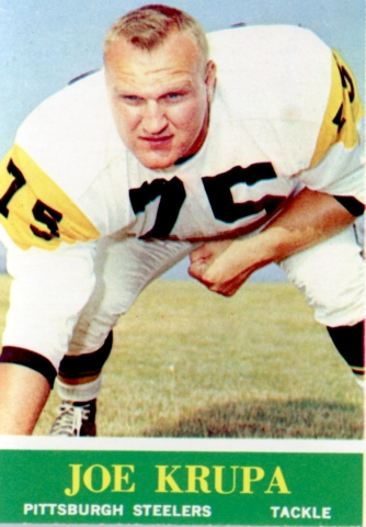 Joe Krupa Football Card