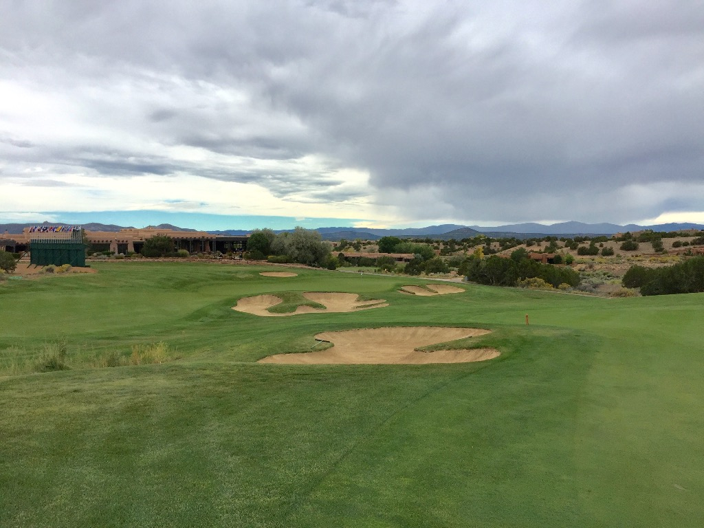 Golfing at Las Campanas Golf Club