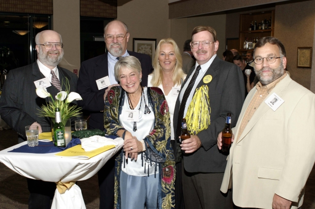 Gary Pfister, Bruce Krumholz, Linda Pedian, Kathy Krumholz, Bill Fletcher, Dick Moore