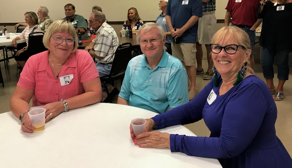 Right to Left:  Eileen Smith, Pat Shelling and spouse