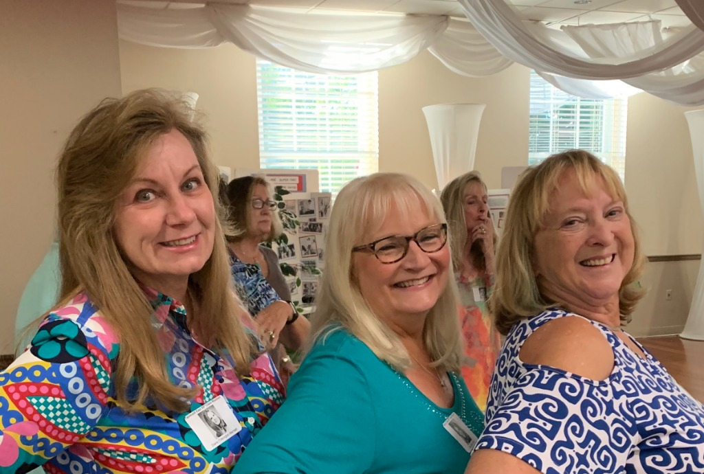 Right to Left:  Dianne Titterington, Chris Moore, Judy Ochiltree
