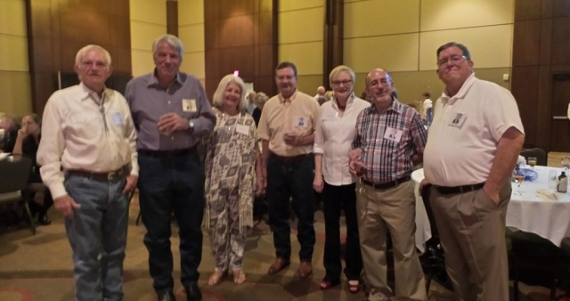 (6) Don Gardner, Les Thomas and wife, Cheryl, Bruce Arnold, John and Lois Hastings, Wayne Moore.