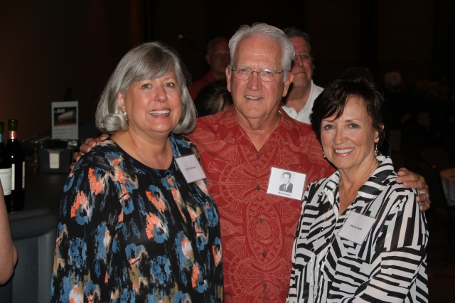 (38) Donna Schoeberger-Ashford (Mark), Mike and Marilyn Rader.