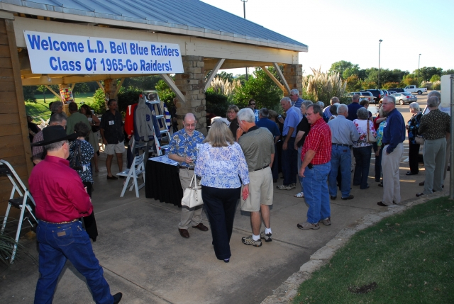 Checking-in... what a great turnout.