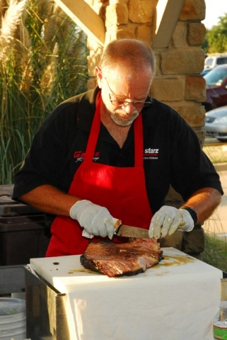 Main Street BBQ in Euless catered the meal.