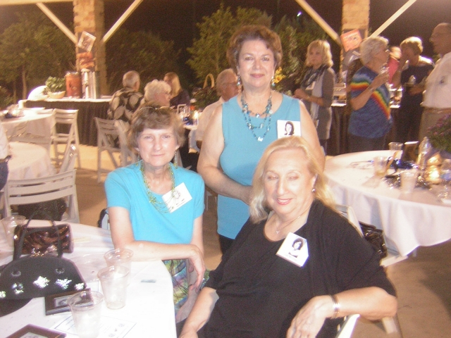 Irene Jackson (seated left), Kit Jones, Arlene Crawford (standing).