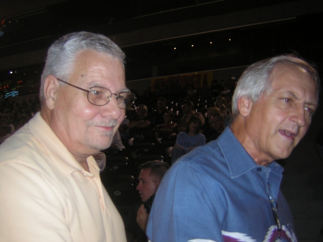 Friday Night Lights:  Reynie Ansley and Larry Plaster.