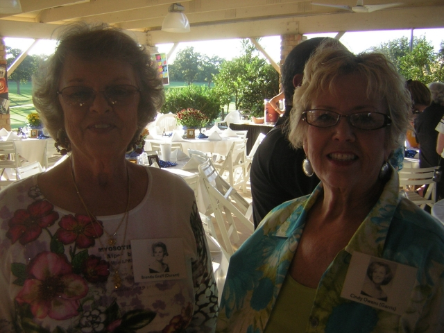Brenda Durant and Cindy Garris,