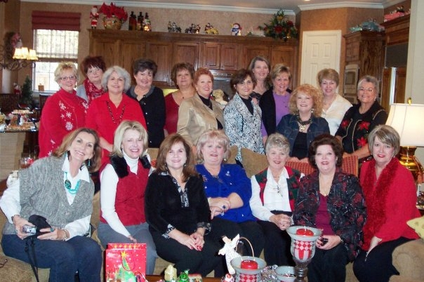 2009: Seated: Joy Bolman, Wendy Pickens, Dixie Souder, Sue Beth McClure, Carolyn Walters, Judy Riggs, Shannon Calloway.
Standing: Cindy Garris, Linda Tallon, Judy Carruthers, Pam Owen, Shirley
Shepard, Beverly Wood, Judy Glasgow, Judy Moser, Paula Mi