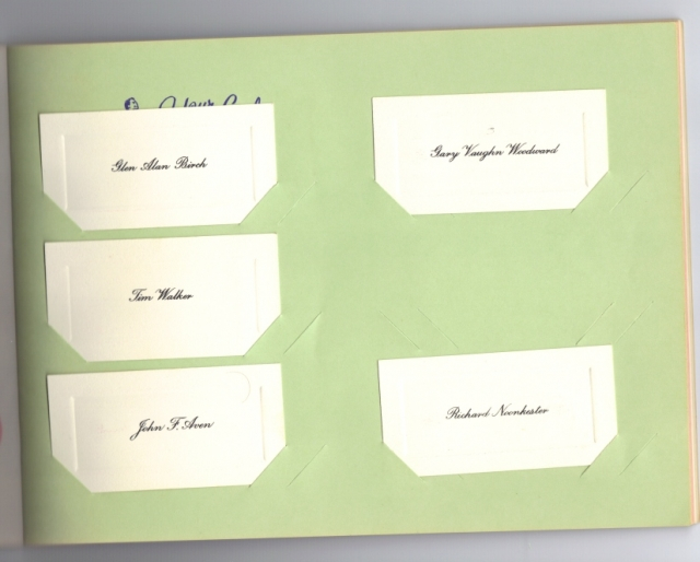 Graduation Name Cards