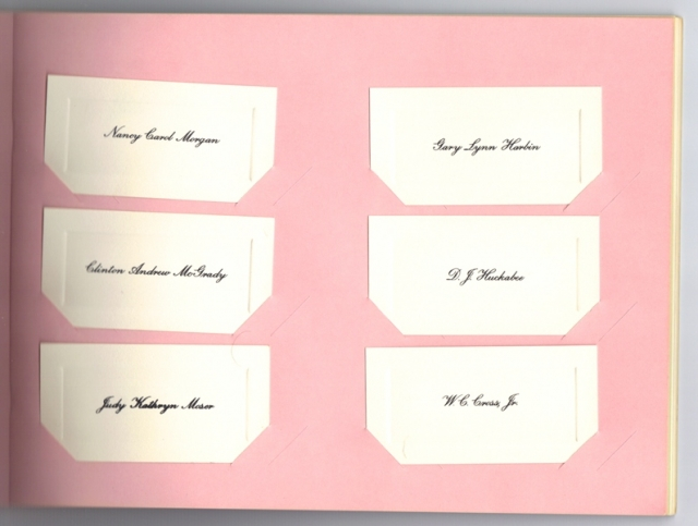 Graduation Name Cards