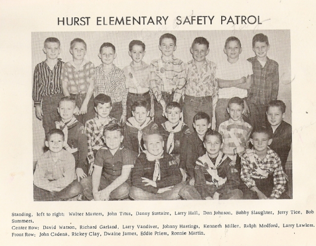 Hurst Elementry 5th Graders keep the peace.