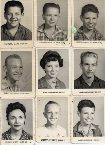 Hurst Junior High.
Contributed by Sue Beth McClure (SB-JH-01)