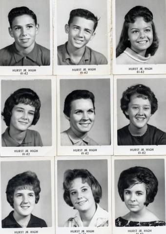 Hurst Junior High.
Contributed by Sue Beth McClure (SB-JH-04)