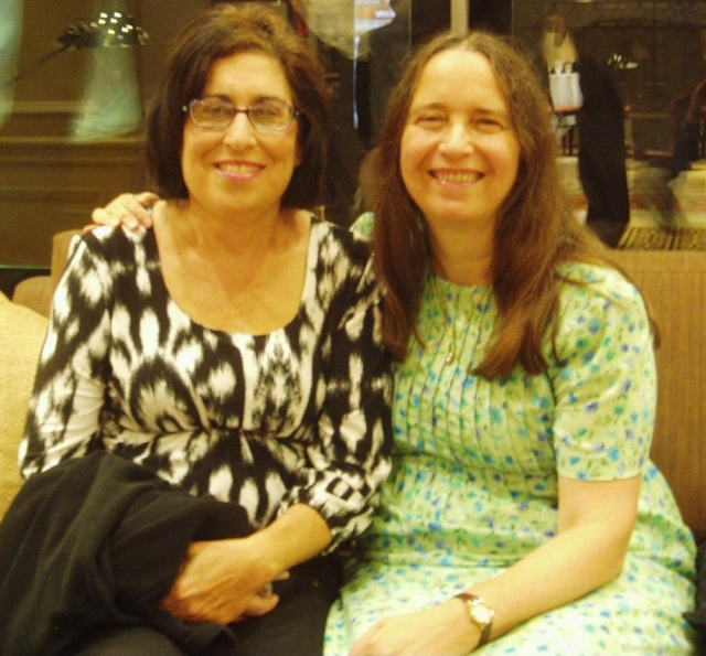 Sharon and Phyllis, BFF!