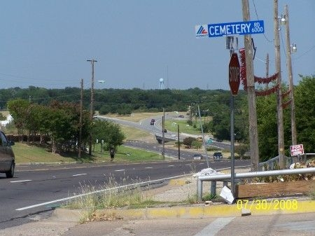 Entrance to the Barbrook Swimming Pool in Haltom City.